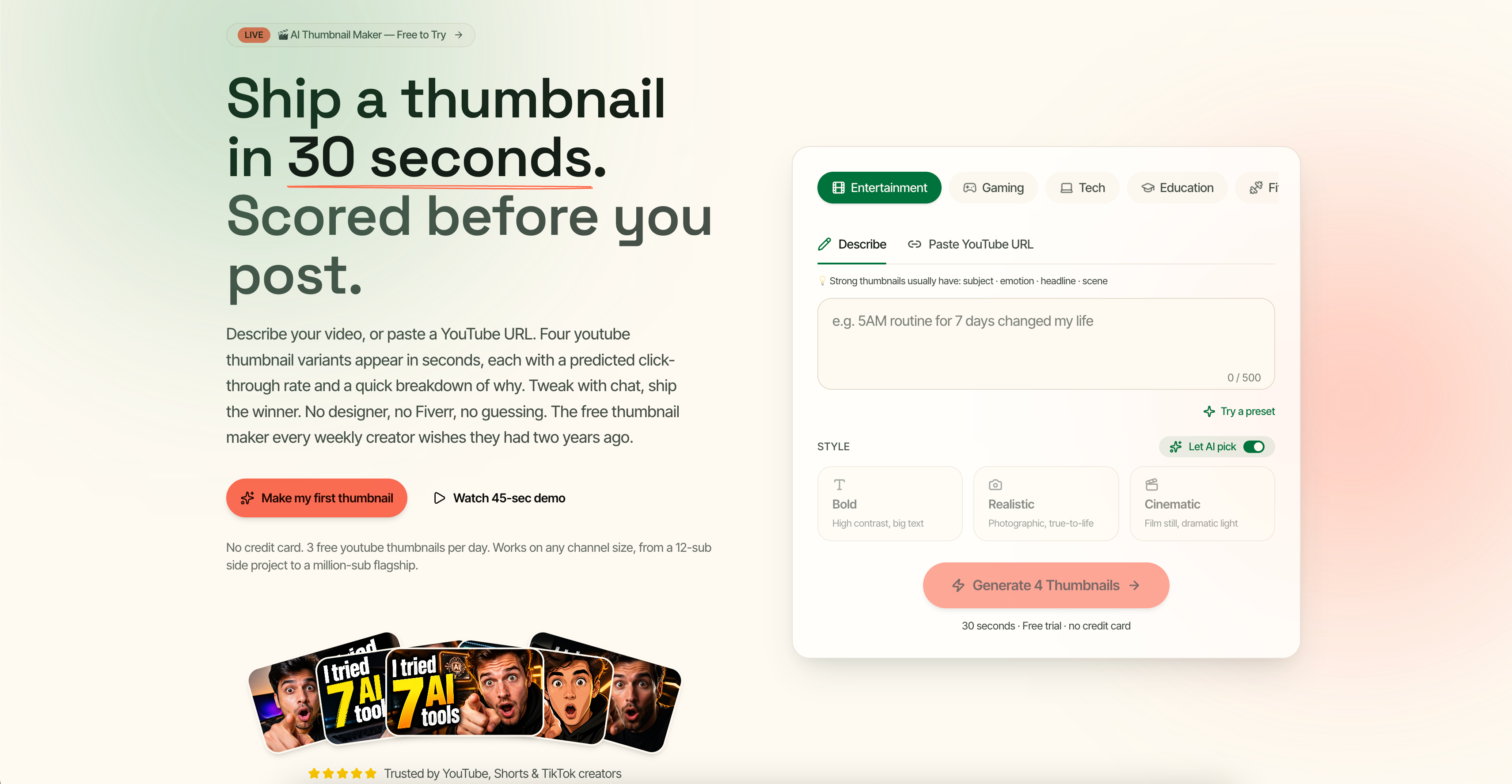 Thumbnail Maker screenshot 1